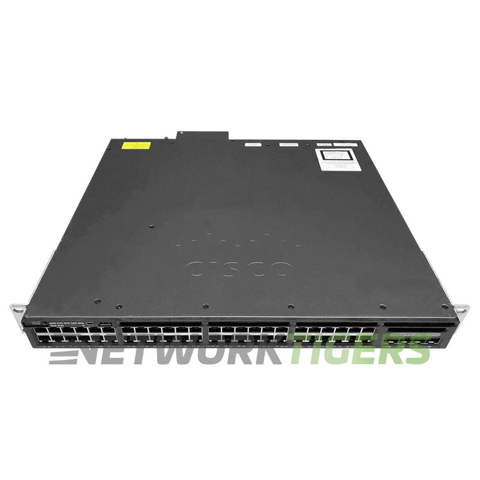 Cisco WS-C3650-48FS-L Catalyst 3650 48x 1GB PoE+ RJ45 4x 1GB SFP Switch
