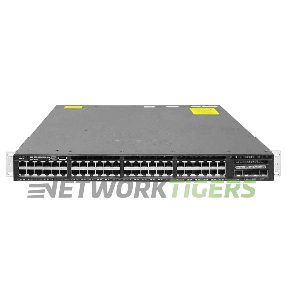 Cisco WS-C3650-48PS-E Catalyst 3650 48x 1GB PoE+ RJ45 4x 1GB SFP Switch
