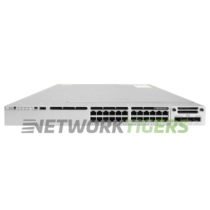 Cisco WS-C3850-24PW-S 24x 1GB PoE+ RJ45 Manages 5x APs 1x Module Slot Switch