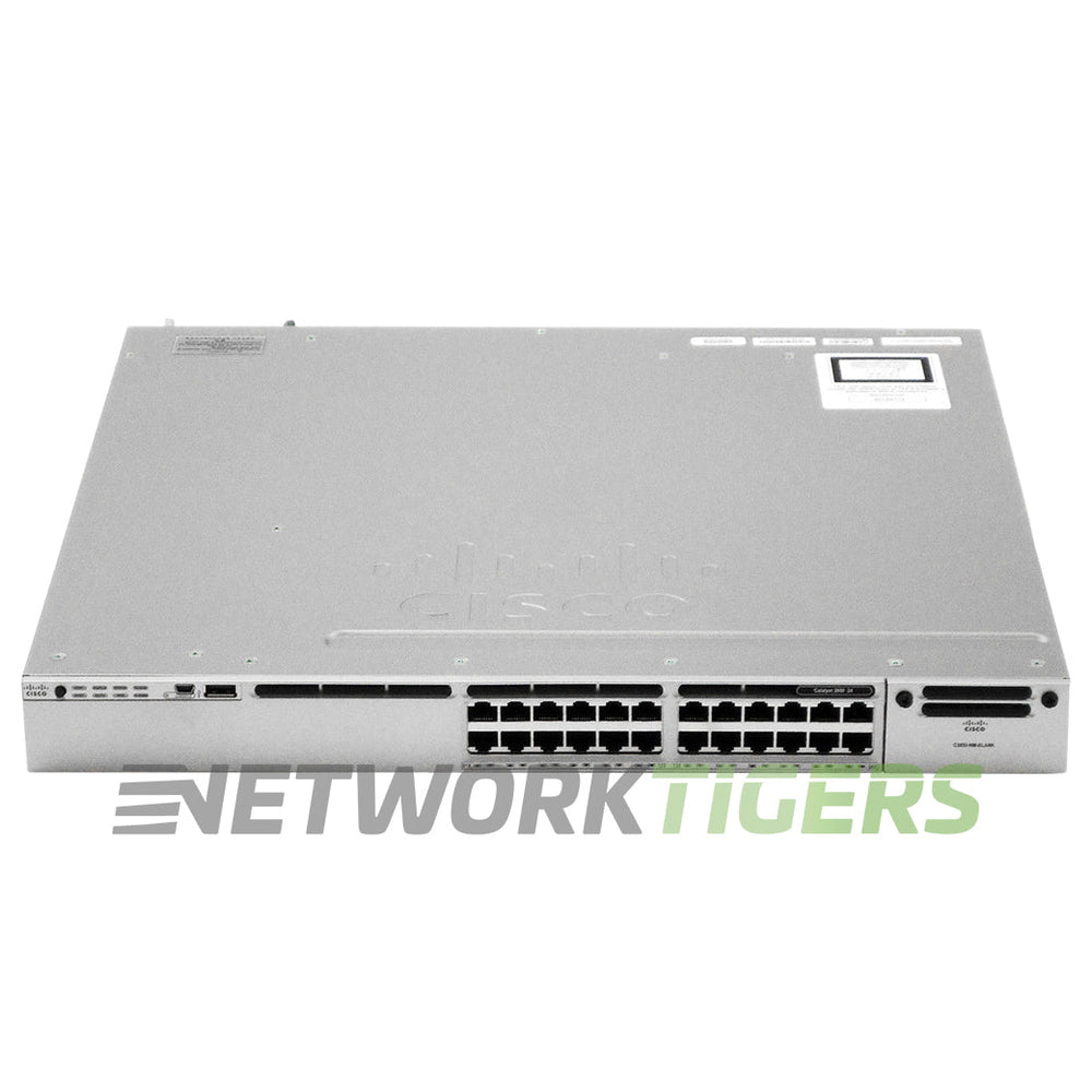 Cisco WS-C3850-24T-S 24x 1GB RJ45 1x Expansion Module Slot Switch