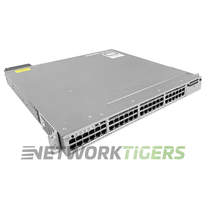 Cisco WS-C3850-48PW-S 48x 1GB PoE RJ45 1x Module Slot Manages 5x WAP Switch
