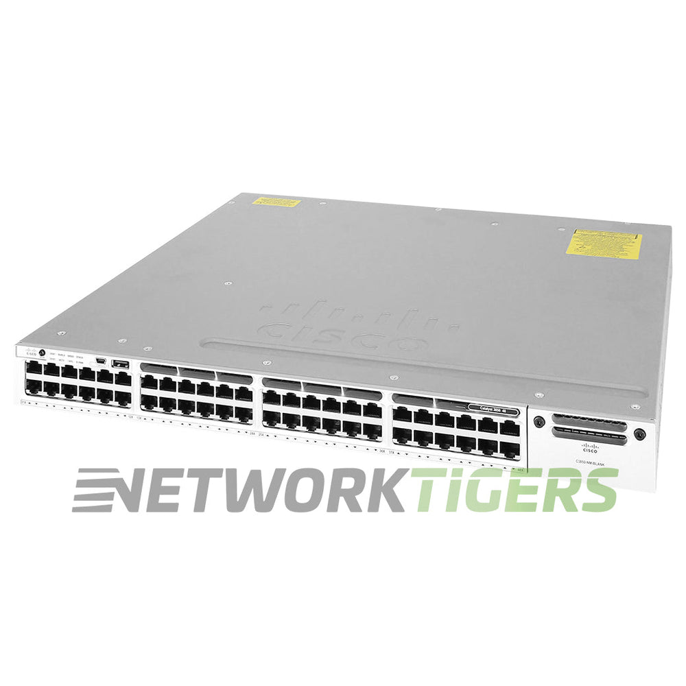 Cisco WS-C3850-48T-L Catalyst 3850 48x 1GB RJ45 1x Module Slot Switch