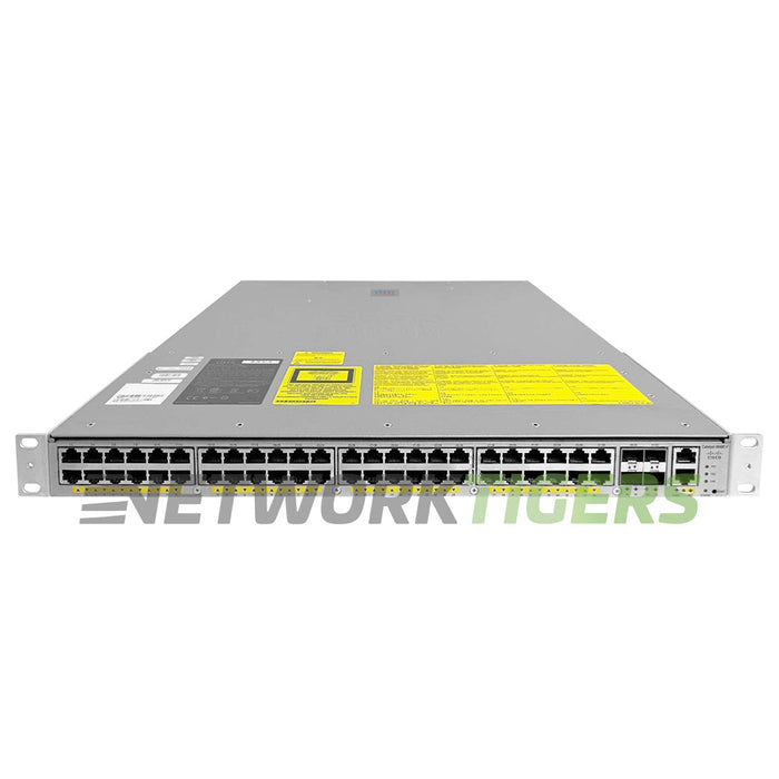 Cisco WS-C4948E-S 48x 1GB RJ45 4x 10GB SFP+ Front-to-Back Air Switch