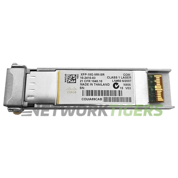 Cisco XFP-10G-MM-SR 10GB BASE-SR 850nm MMF XFP Transceiver