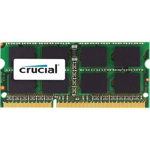 Crucial 8GB (1 x 8 GB) DDR3 SDRAM Memory Module   For Notebook, Desktop PC   8 GB (1 x 8GB)