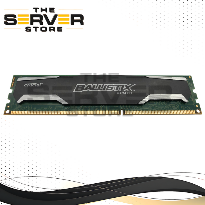 Crucial Ballistix Sport 4GB DDR3 1600MHz PC3-12800 RAM BLS4G3D1609DS1S00.16FMR