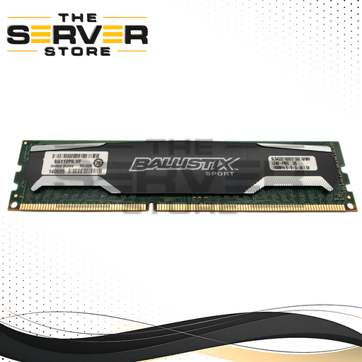 Crucial Ballistix Sport 4GB DDR3 1600MHz PC3-12800 RAM BLS4G3D1609DS1S00.16FMR