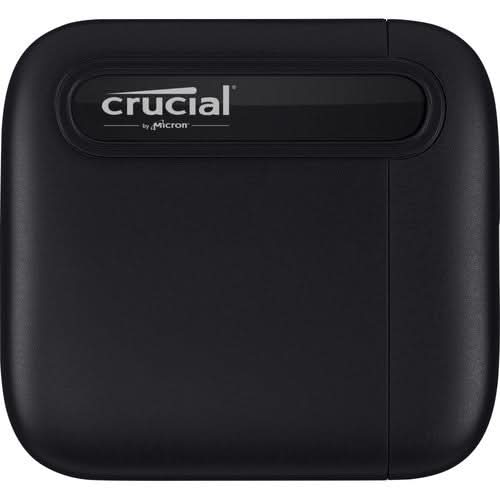 Crucial CT2000X6SSD9 X6 2TB USB3.2 External Portable Solid State Drive