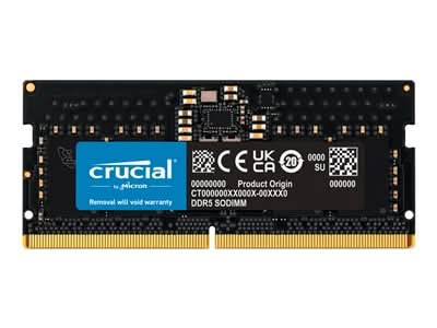 CRUCIAL 32GB PRO OVERCLOCKING DDR5 6400 MT/S UDIMM MEMORY