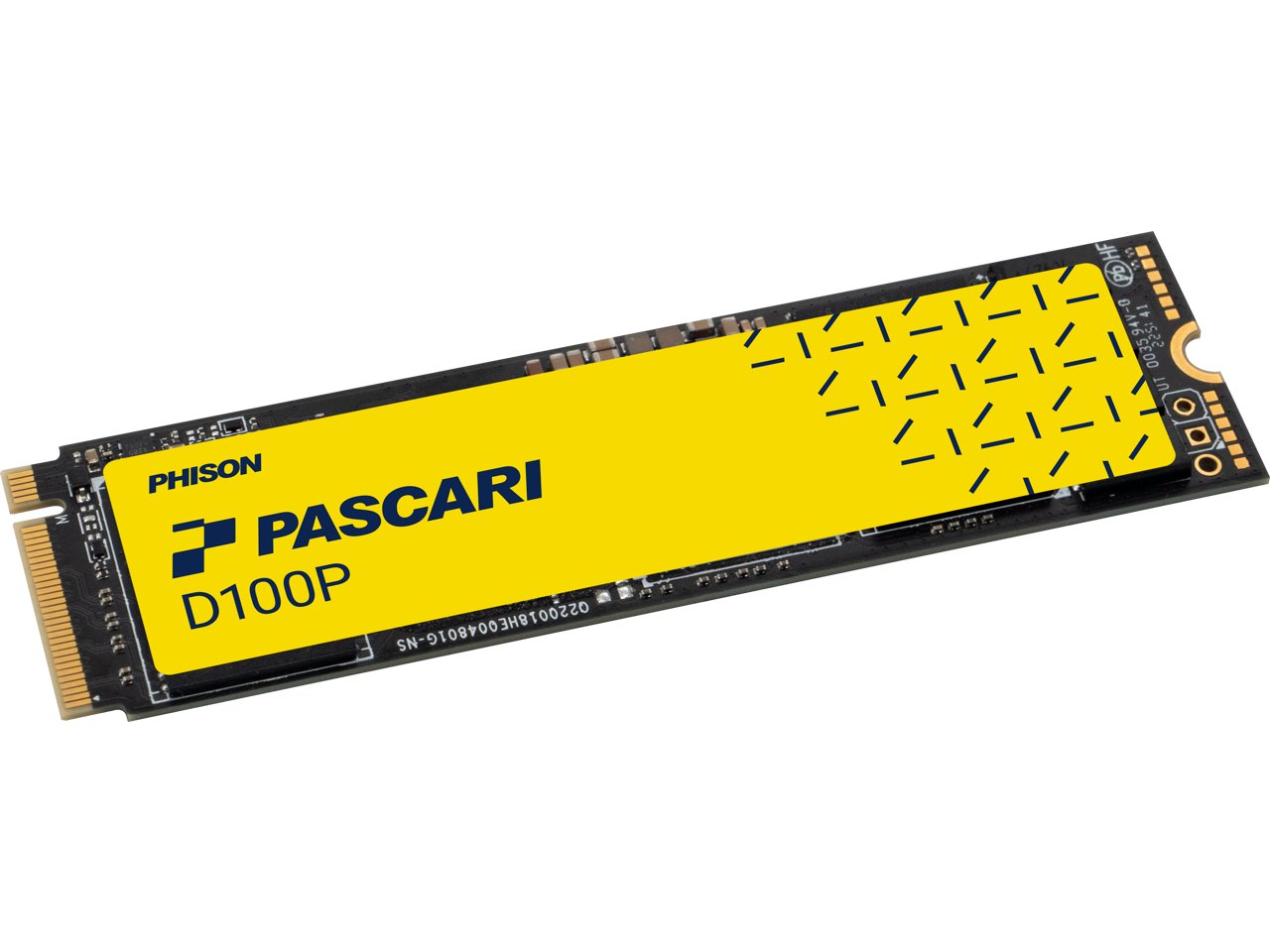 PHISON Pascari D100P D1802K02960GP011T0200 960GB PCIe 4.0 x4 NVMe M.2 2280 Solid State Drive