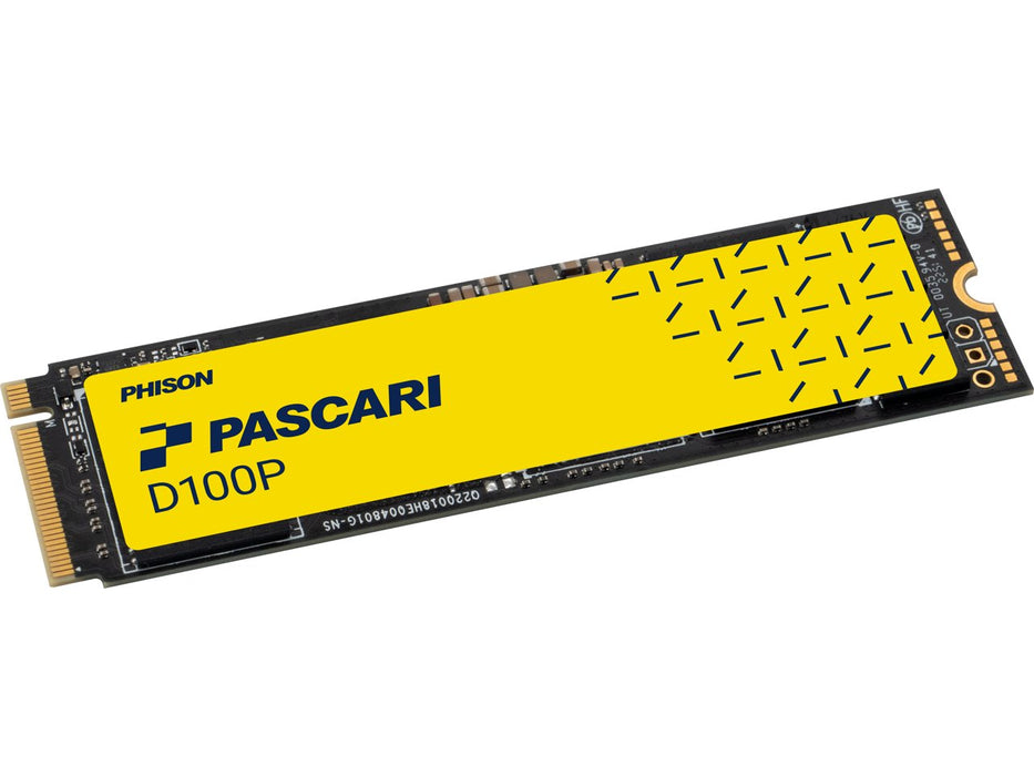 PHISON Pascari D100P D1802K02960GP011T0200 960GB PCIe 4.0 x4 NVMe M.2 2280 Solid State Drive