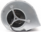 D2E146-CD51-23 ebm-papst Blowers & Centrifugal Fans AC Centrifugal Blower, 146mm Round, 230VAC, 477CFM