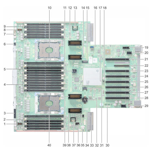D41HC — System Board Motherboard | Dell PowerEdge R940