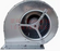D4E133-DL01-J5 EBMpapst Fans AC Centrifugal Blower, 270mm, 230VAC