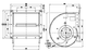 D4E180-CA02-02 Ebm Papst Centrifugal Fan