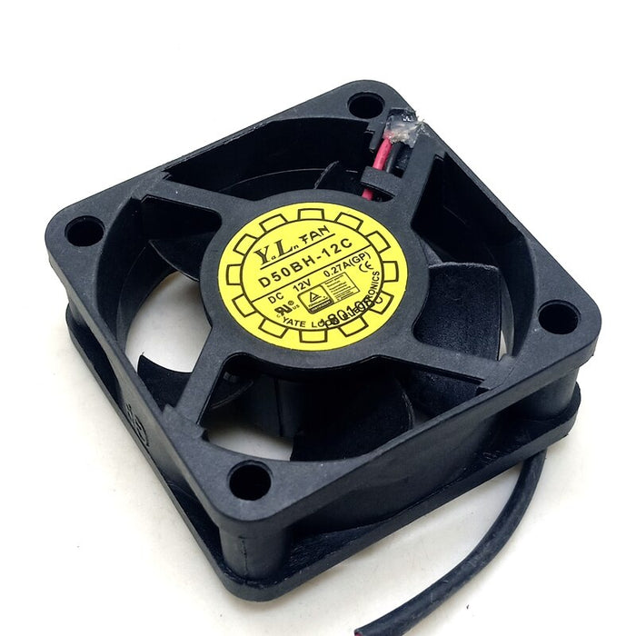 D50BH-12C 50x50x20mm 12V DC Axial Cooling Fan