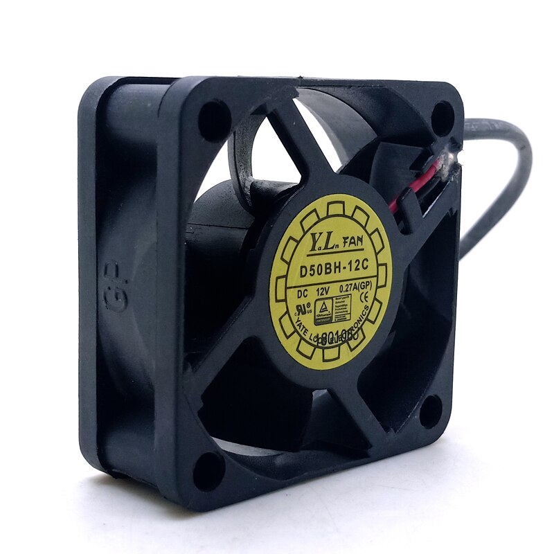 D50BH-12C 50x50x20mm 12V DC Axial Cooling Fan
