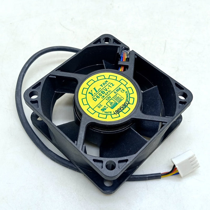 D60BV-12 60x60x25mm 12V DC Axial Cooling Fan