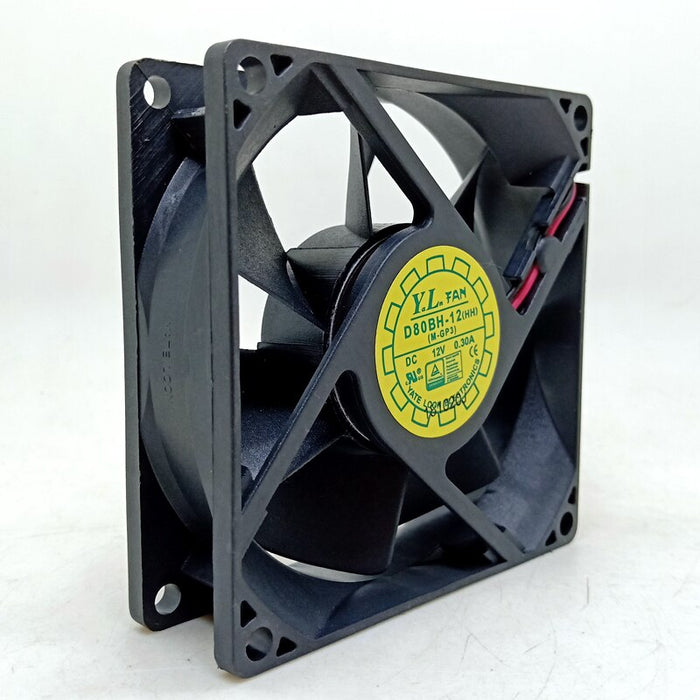 D80BH-12HH 12V DC Axial Cooling Fan