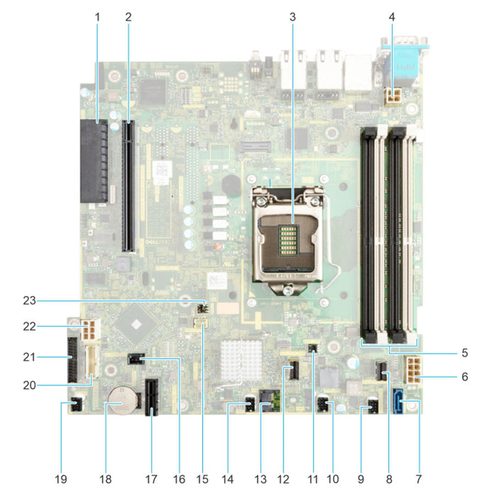 DC4N6 — System Board Motherboard | Dell PowerEdge R350