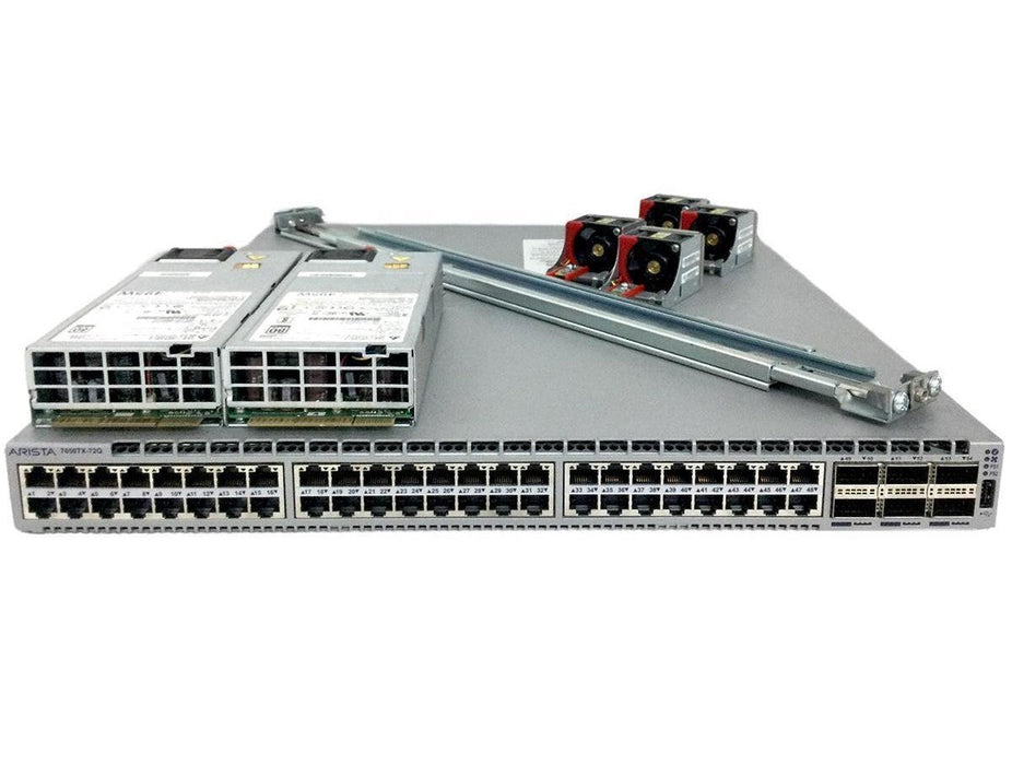 DCS-7050TX-72Q-F Arista 7050X 48x10GBASE-T/6x40GBE QSFP+ Switch
