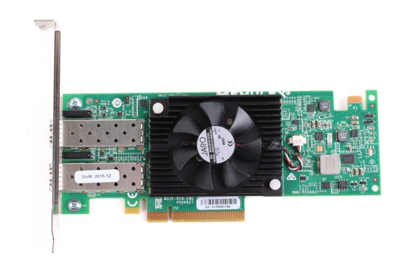 DDF4D - Dell OCe14102-U1-D Dual-Ports 10GbE SFP+ PCI-Express 3.0 x8 High Profile Converged Network Adapter (CNA)