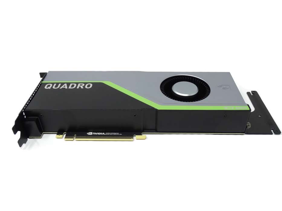 DELL Quadro RTX 6000 Turing GPU 24GB 4608 CUDA 384-bit GDDR6 PCIe Graphics Card (900-5G150-0150-000)