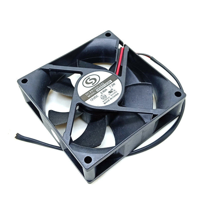 DF0802512B2HN 80x80x25mm 12V DC 0.60A Axial Cooling Fan