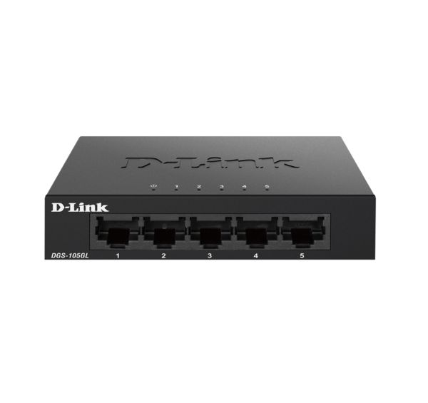 DGS-105GL - D-Link 5-Ports 10/100/1000BASE-T Ethernet Desktop Network Switch