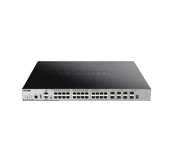 DGS-3630-28PC/SI - D-Link SWT DGS-3630-28PC SI 28PT Fully Managed L3 Gigabit PoE Switch