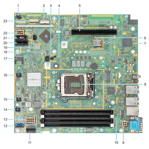 DRR0P — System Board Motherboard | Dell PowerEdge R240