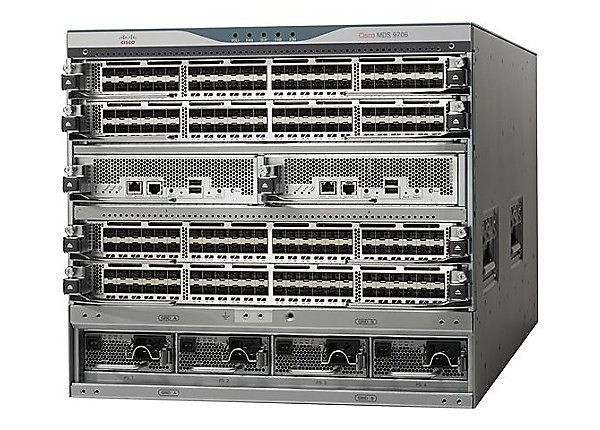 DS-C9706-1K9 - Cisco MDS 9706 BASE CONFIG CHAS FANS 2 SUP-1