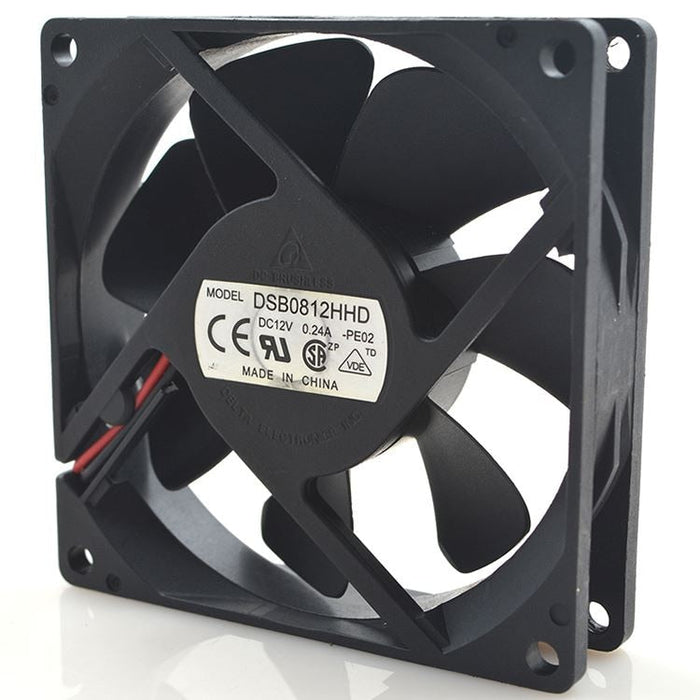DSB0812HHD 80x80x20mm 12V DC 0.24A Axial Cooling Fan