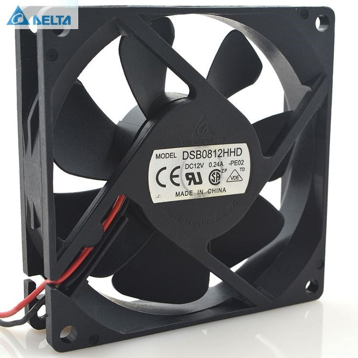 DSB0812HHD 80x80x20mm 12V DC 0.24A Axial Cooling Fan