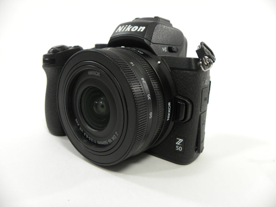 Nikon Z50 20.8mp Digital Mirrorless Body Only Shutter Ct. 9,432