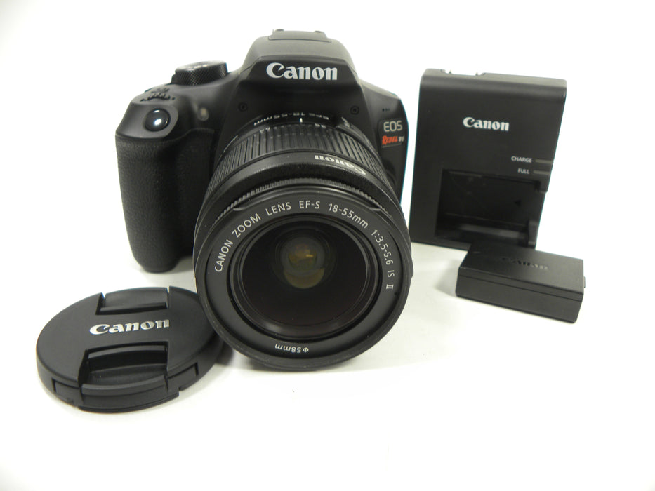 Canon EOS Rebel T6 18.0mp Digital SLR w/EF-S 18-55mm IS II Shutter Ct. 3,059