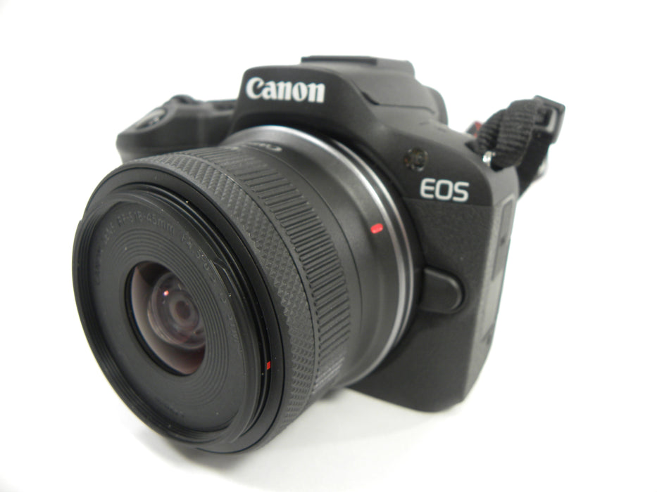 Canon EOS R50 24.2mp Digital Mirrorless w/RF-S 18-45mm Shutter Ct.