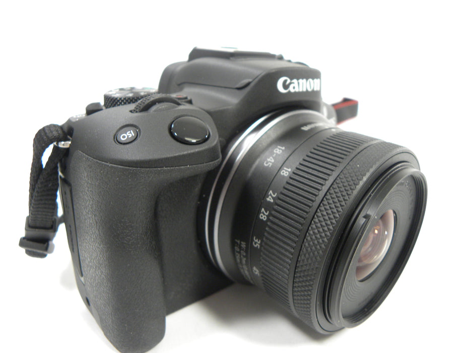 Canon EOS R50 24.2mp Digital Mirrorless w/RF-S 18-45mm Shutter Ct.