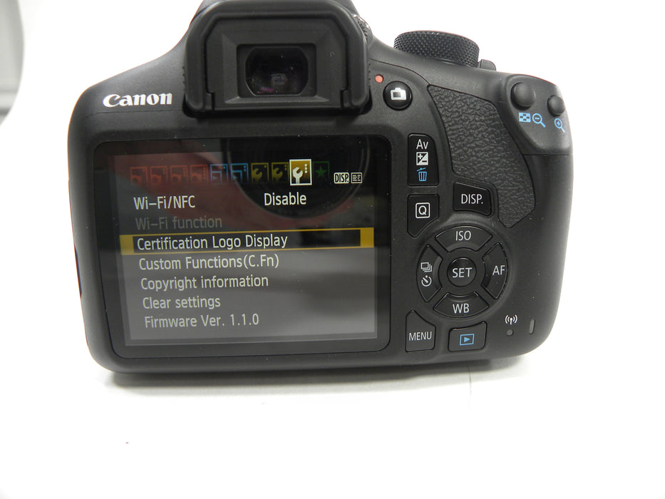 Canon EOS Rebel T6 18.0mp Digital SLR w/EF-S 18-55mm IS II Shutter Ct. 3,059