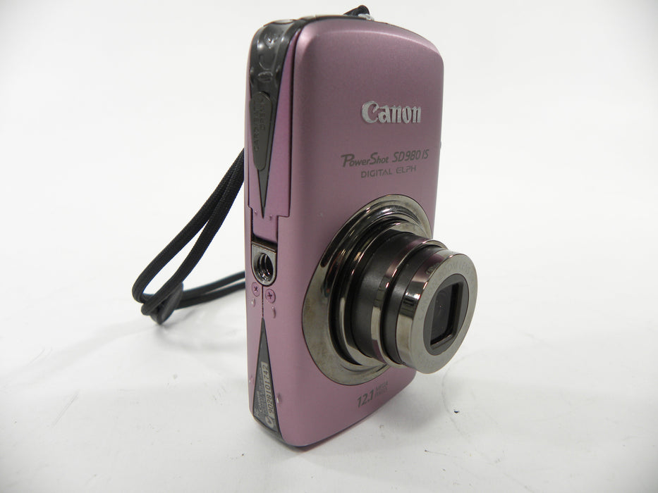 Canon Power Shot Digital Elph SD980 IS 12.1mp camera AS IS