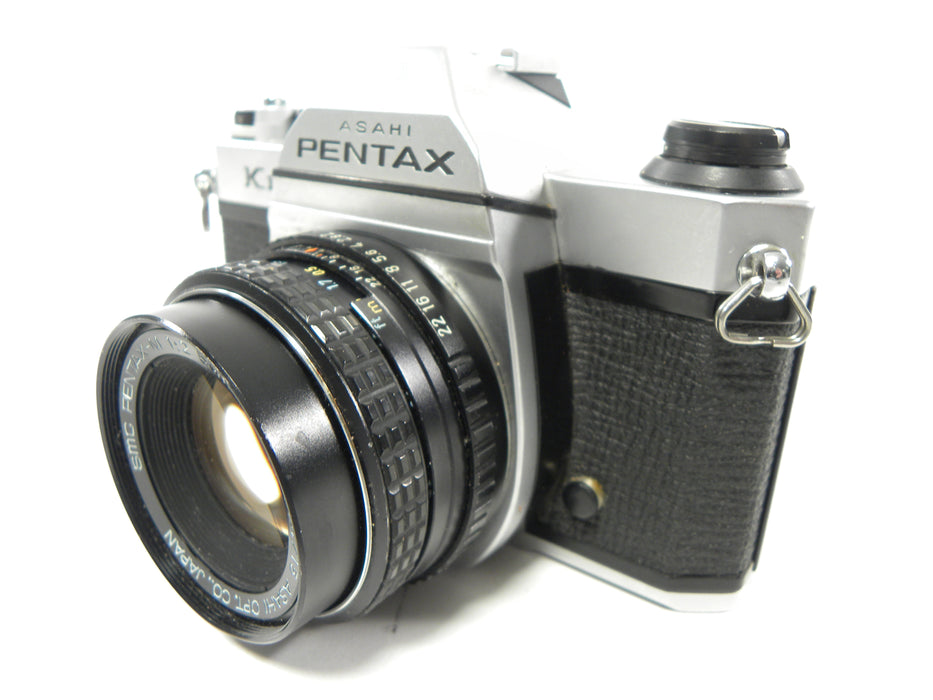 Pentax K-1000 35mm SLR w/Pentax-M SMC 50mm f2
