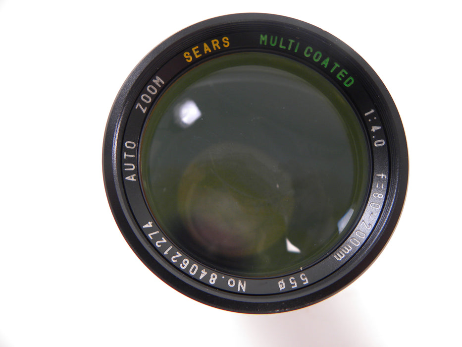 Sears Auto MC Zoom 80-200mm f4.0 FD Mount