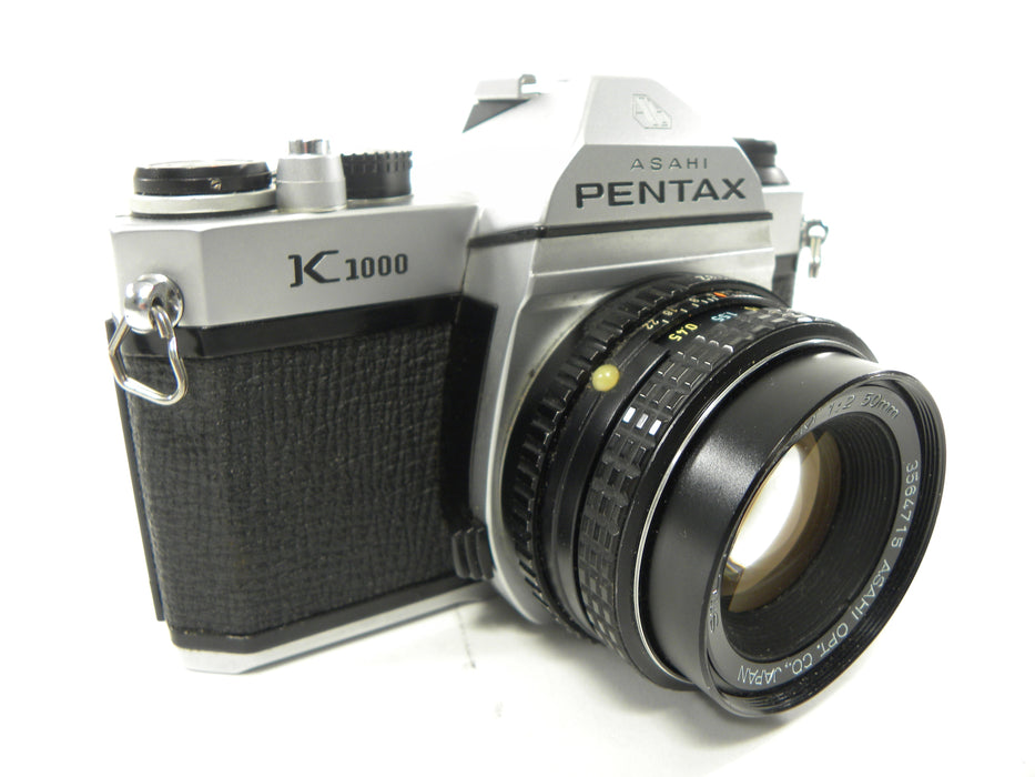 Pentax K-1000 35mm SLR w/Pentax-M SMC 50mm f2