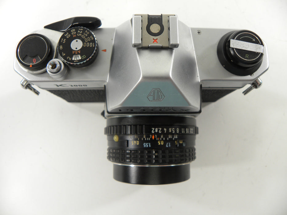 Pentax K-1000 35mm SLR w/Pentax-M SMC 50mm f2