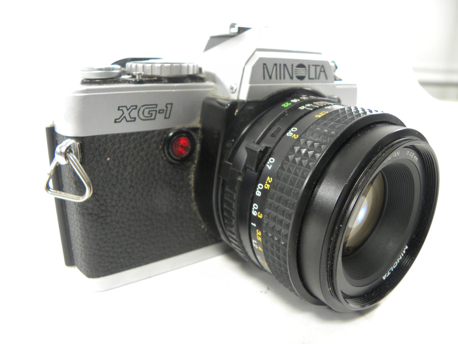 Minolta XG-1 35mm SLR w/MD 50mm f2
