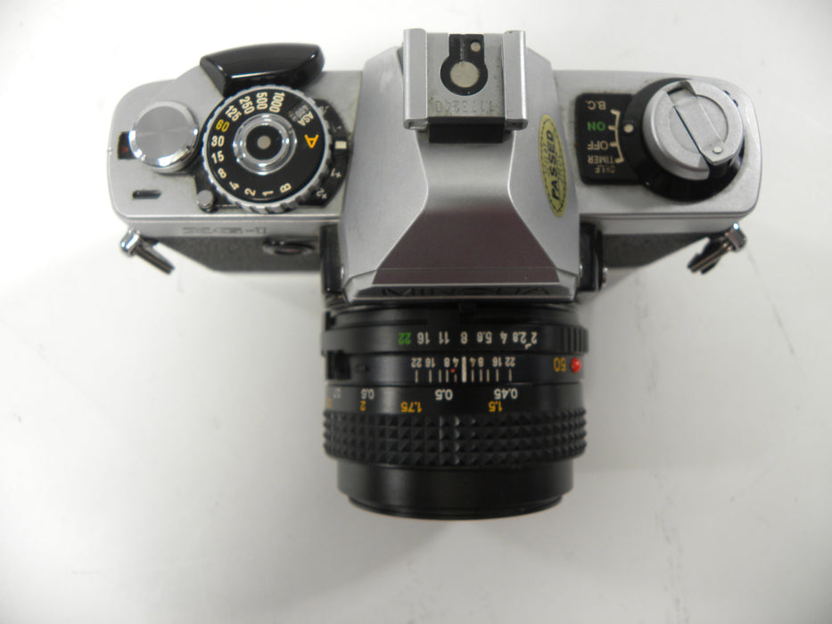 Minolta XG-1 35mm SLR w/MD 50mm f2