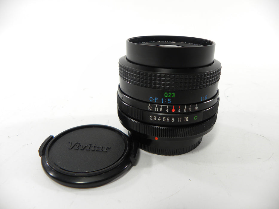Vivitar MC Close Focus Wide Angle 28mm f2.8 Canon FD Mount