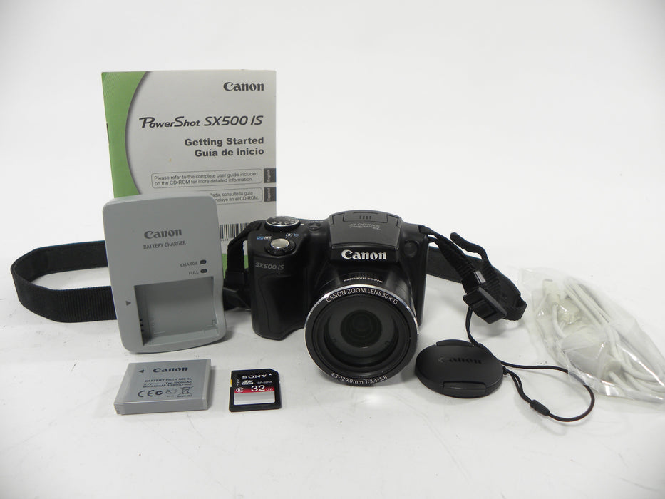 Canon Power Shot SX500 IS 16.0mp Digital Camera