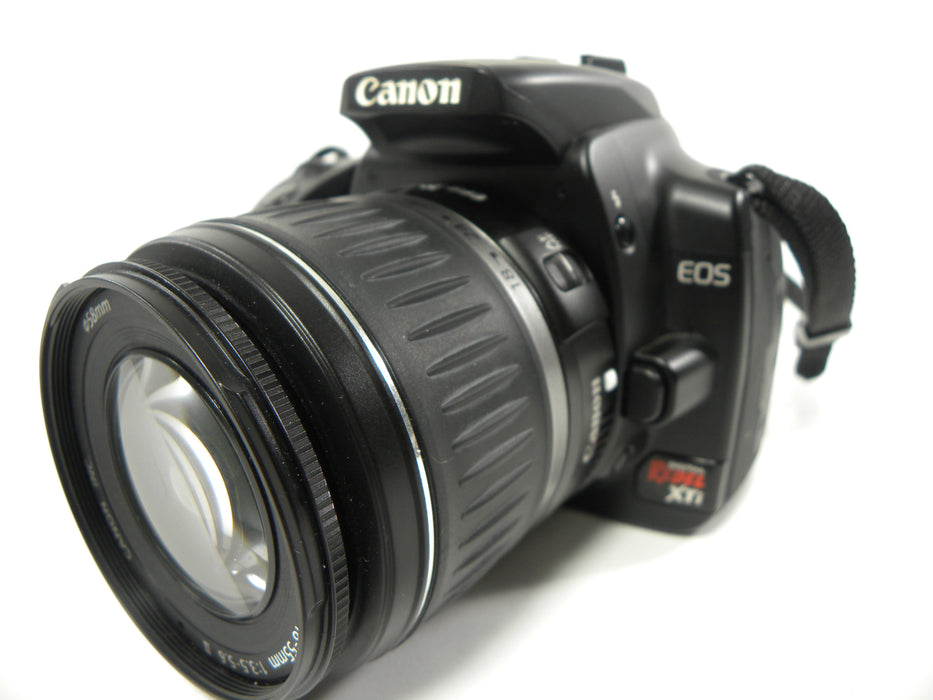 Canon EOS XTi 10.1mp Digital SLR w/EF-S 18-55mm f3.5-5.6 II AS IS  NO Returns!