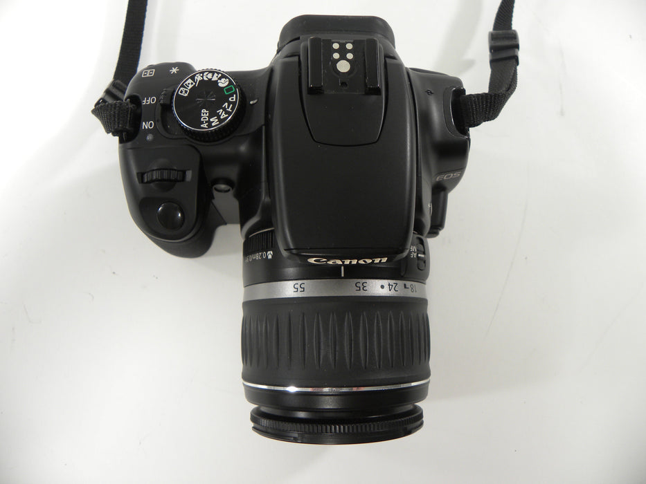Canon EOS XTi 10.1mp Digital SLR w/EF-S 18-55mm f3.5-5.6 II AS IS  NO Returns!